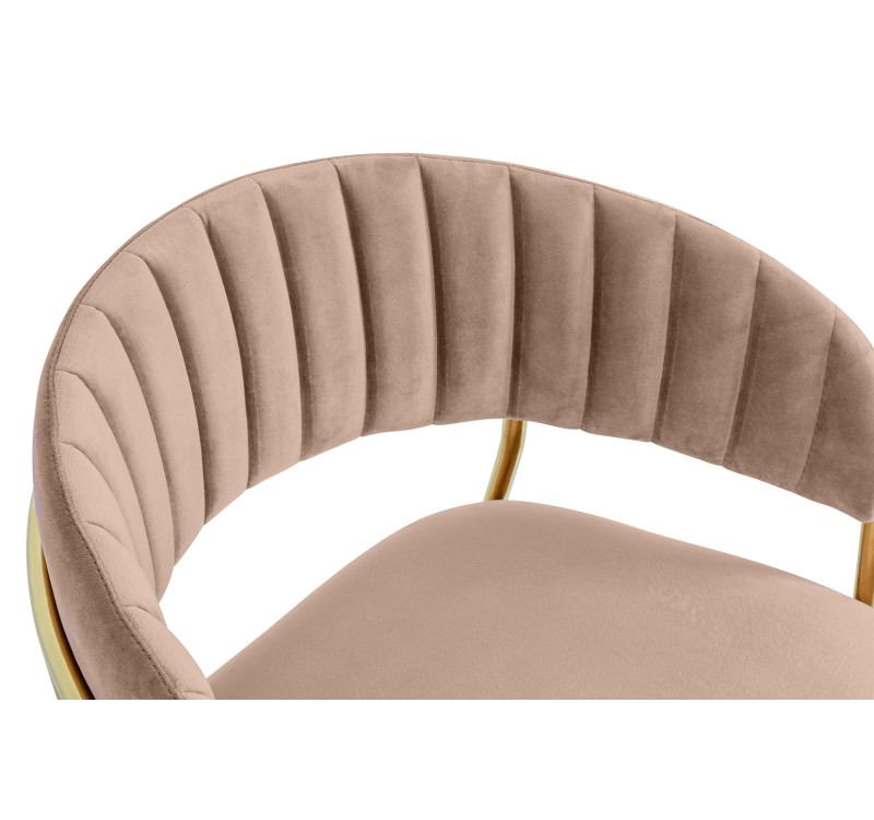 Krzesło barowe MARGO 65 khaki / beżowe