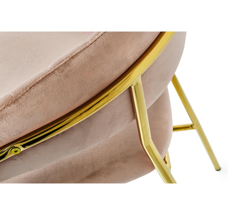 Krzesło barowe MARGO 65 khaki / beżowe