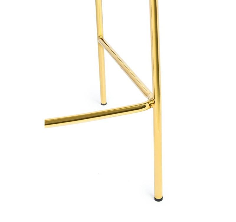 Krzesło barowe MARGO 65 khaki / beżowe