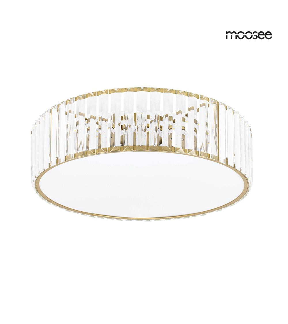 MOOSEE lampa sufitowa / plafon CROWN 50 złota