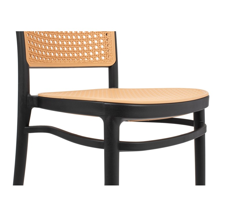 Krzesło WICKY czarne