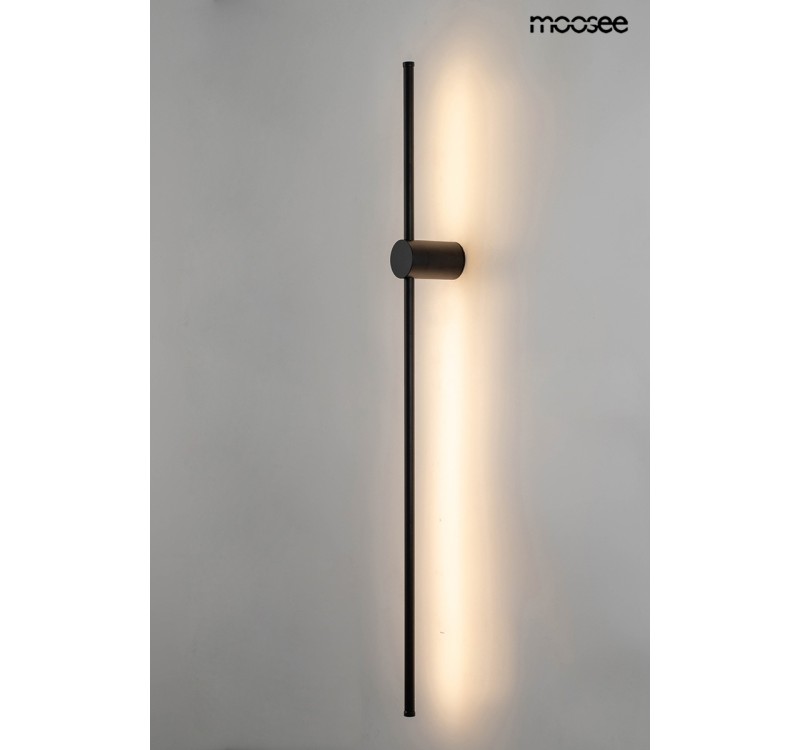 MOOSEE lampa ścienna OMBRE 120 czarna