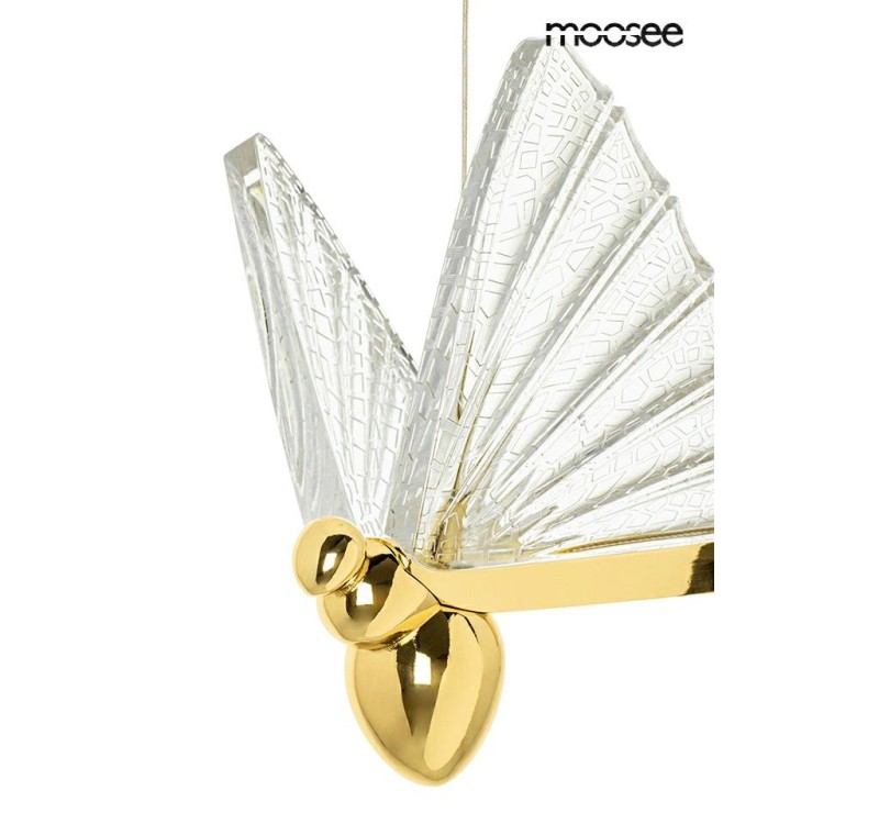 MOOSEE lampa wisząca BUTTERFLY M złota
