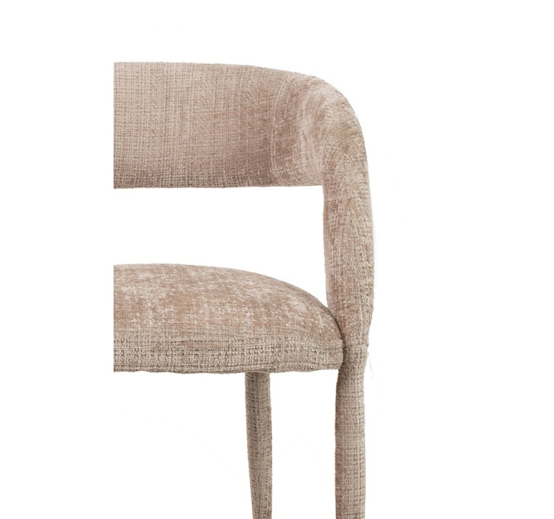 MaMaison krzesło IRIS beżowe