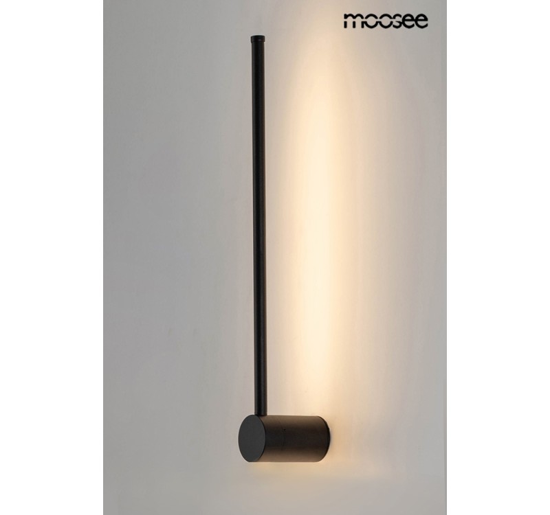 MOOSEE lampa ścienna OMBRE 60 czarna