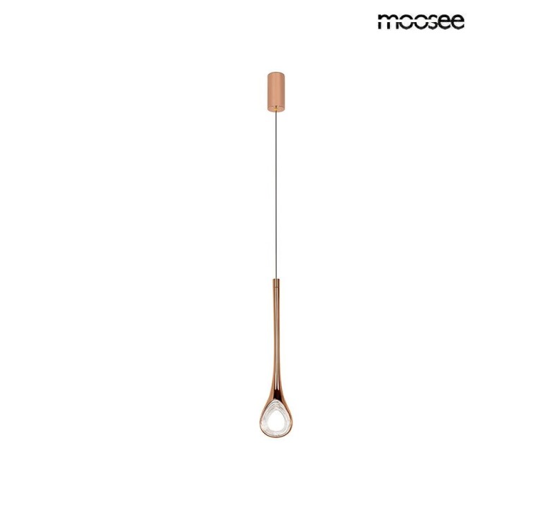 MOOSEE lampa wisząca VUELO miedziana