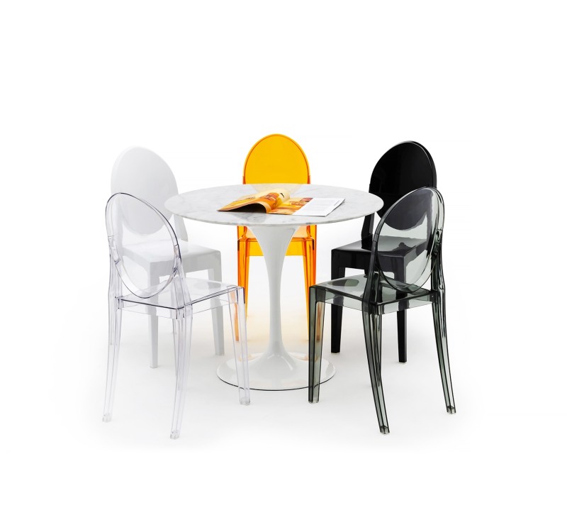 Krzesło VICTORIA transparentne - poliwęglan