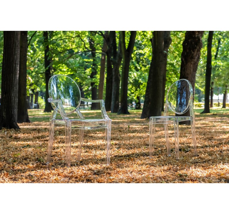 Krzesło VICTORIA transparentne - poliwęglan