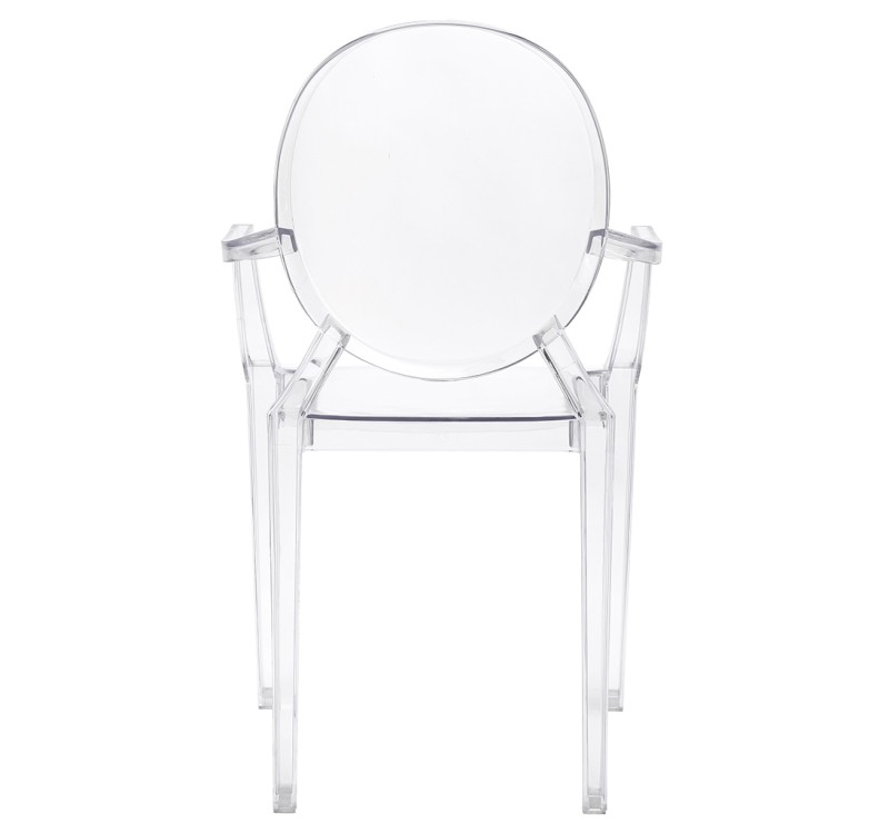 Krzesło LOUIS transparentne - poliwęglan