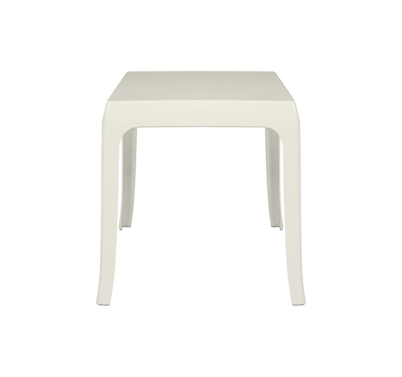 Stolik GHOST beżowy - poliwęglan