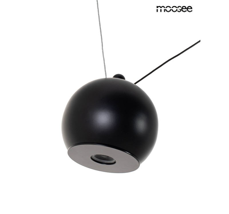 MOOSEE lampa wisząca OCTO 3 czarna