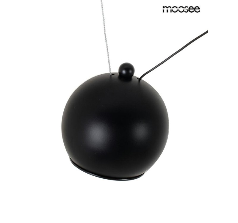 MOOSEE lampa wisząca OCTO 5 czarna