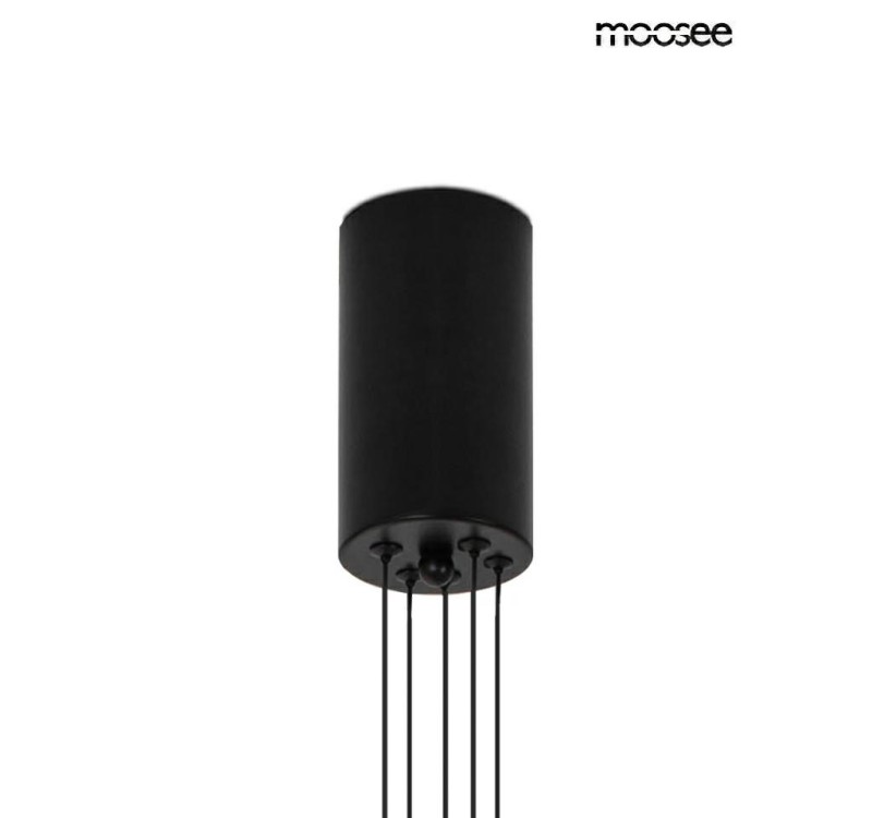 MOOSEE lampa wisząca OCTO 5 czarna