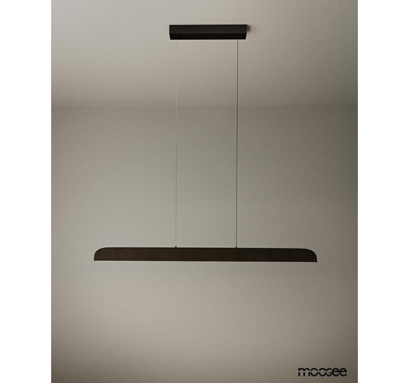 MOOSEE lampa wisząca LINEA brązowa