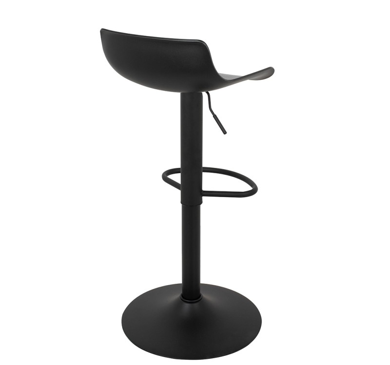 Krzesło barowe SNAP BAR regulowane czarne