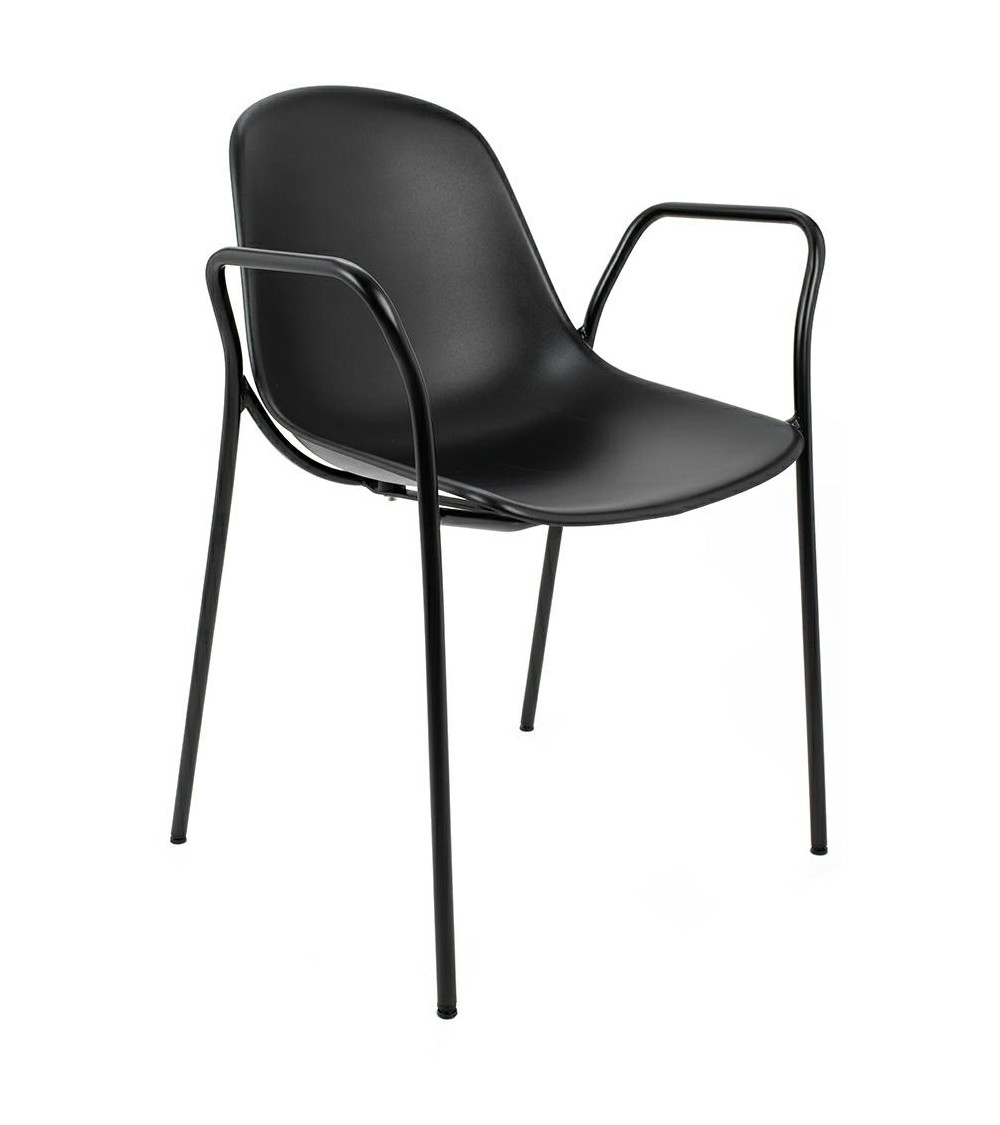 Krzesło RESOL ARM czarne