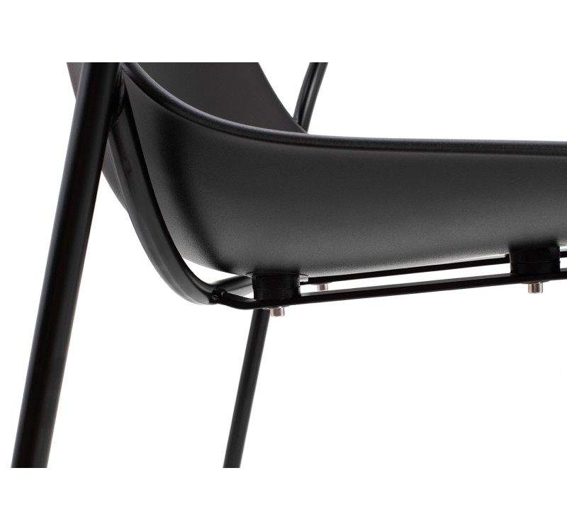 Krzesło RESOL ARM czarne