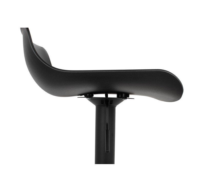 Krzesło barowe SNAP BAR regulowane czarne