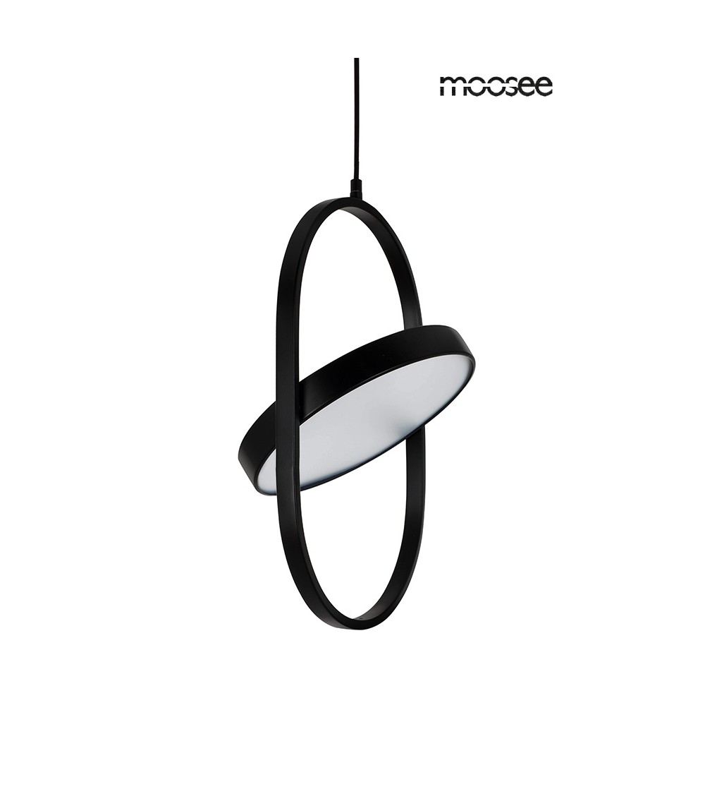 MOOSEE lampa wisząca SPINNER 26 czarna