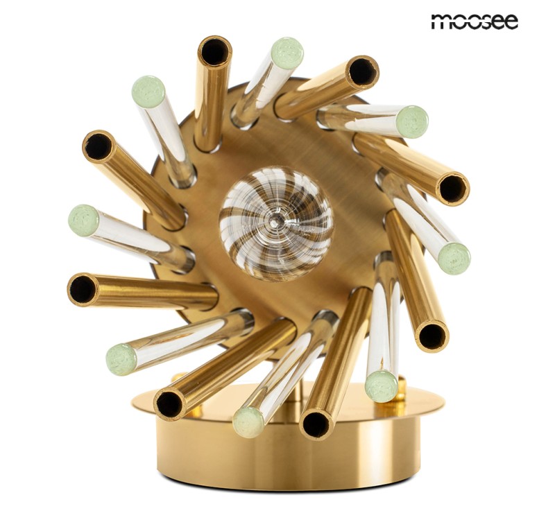 MOOSEE lampa ścienna LORENZO złota