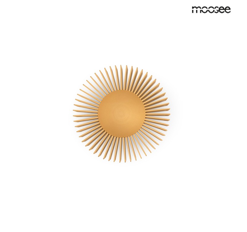MOOSEE lampa ścienna SUNNY złota