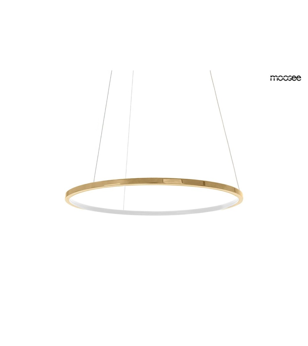 MOOSEE lampa wisząca RING SLIM 40 złota