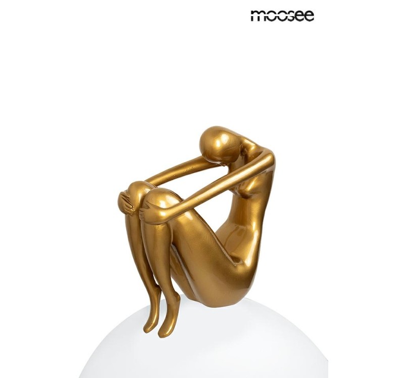 MOOSEE lampa stołowa UOMO 35 złota