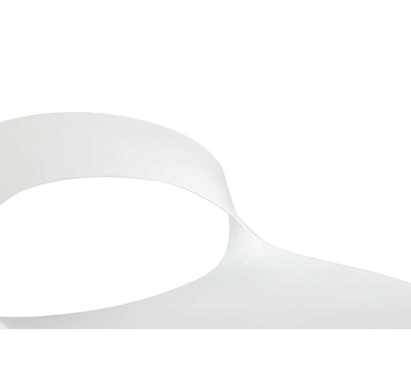 Krzesło barowe WRAPP regulowane białe