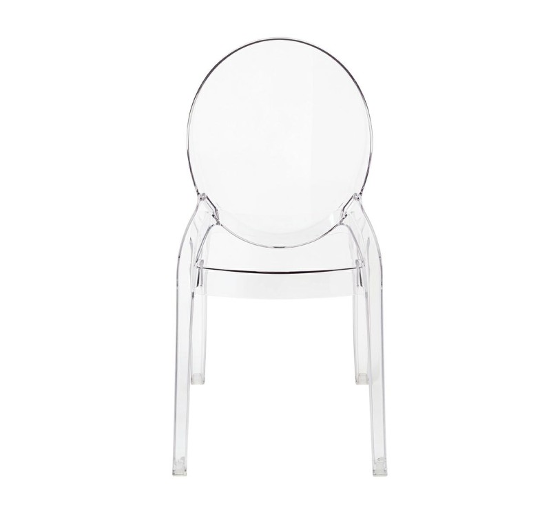 Krzesło ELIZABETH transparentne -  poliwęglan