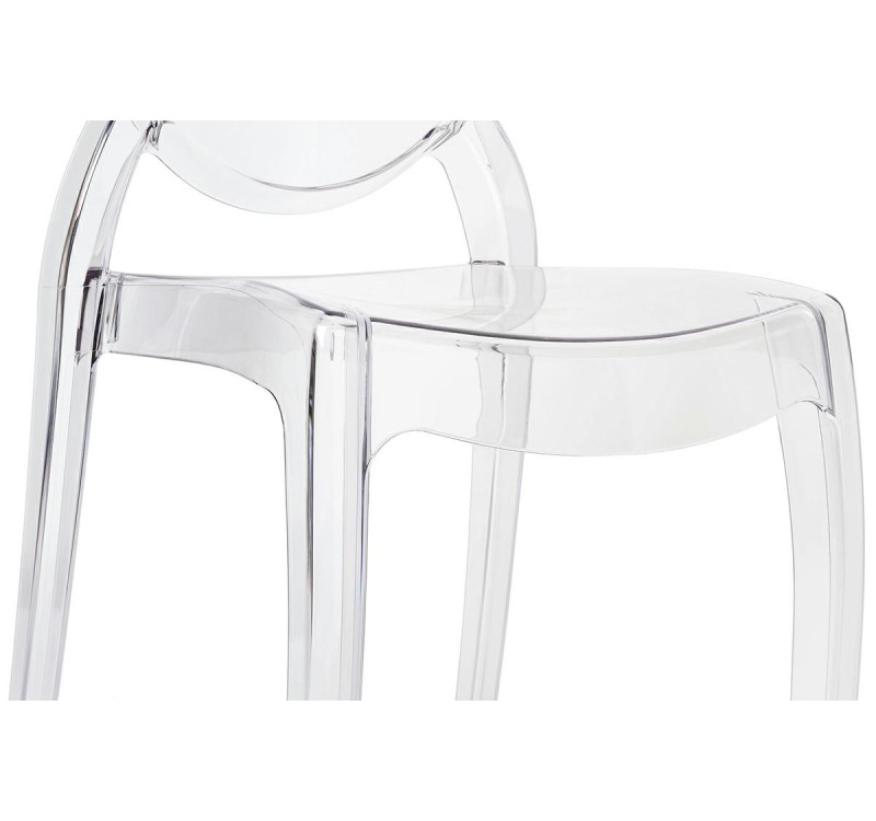 Krzesło ELIZABETH transparentne -  poliwęglan