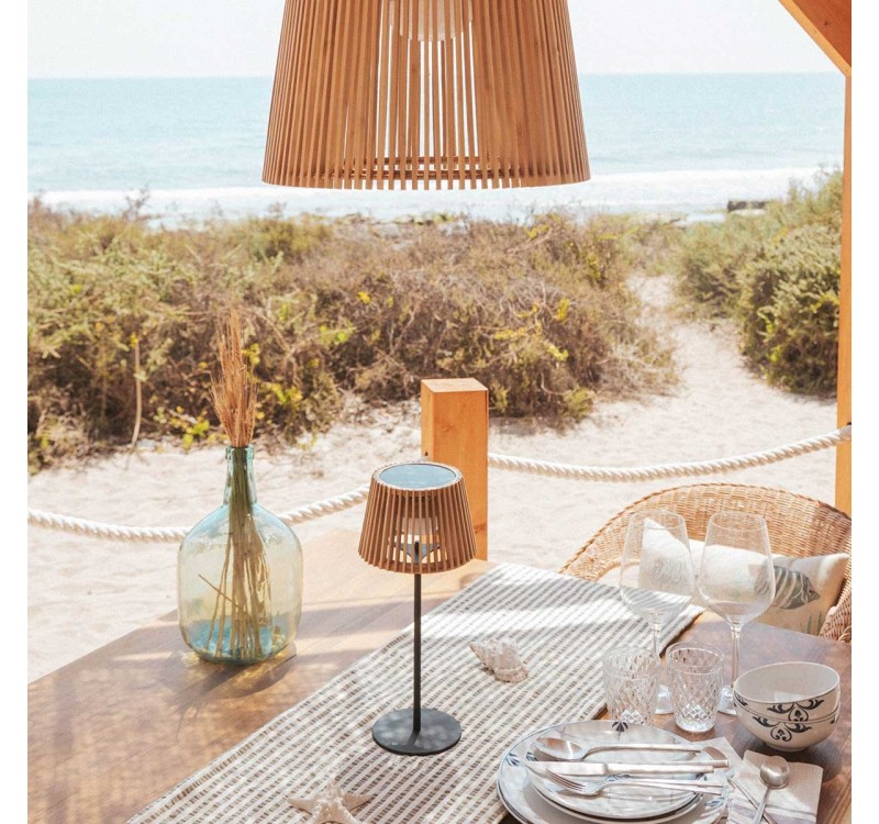 NEW GARDEN lampa stołowa OKINAWA SOLAR    & BATTERY