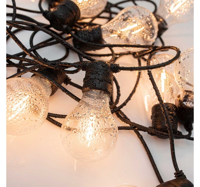 NEW GARDEN girlanda ogrodowa ALLEGRA      czarna