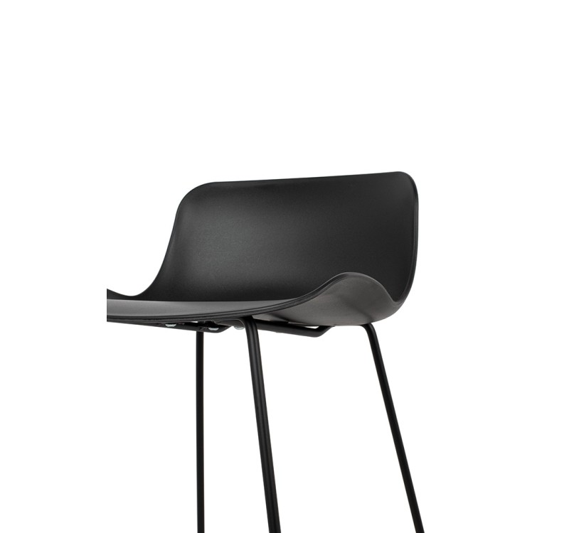 Krzesło barowe COMA 76 czarne