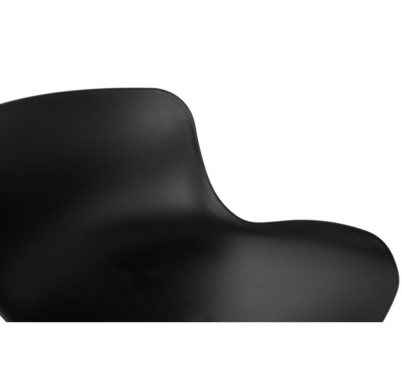 Krzesło barowe COMA 76 czarne