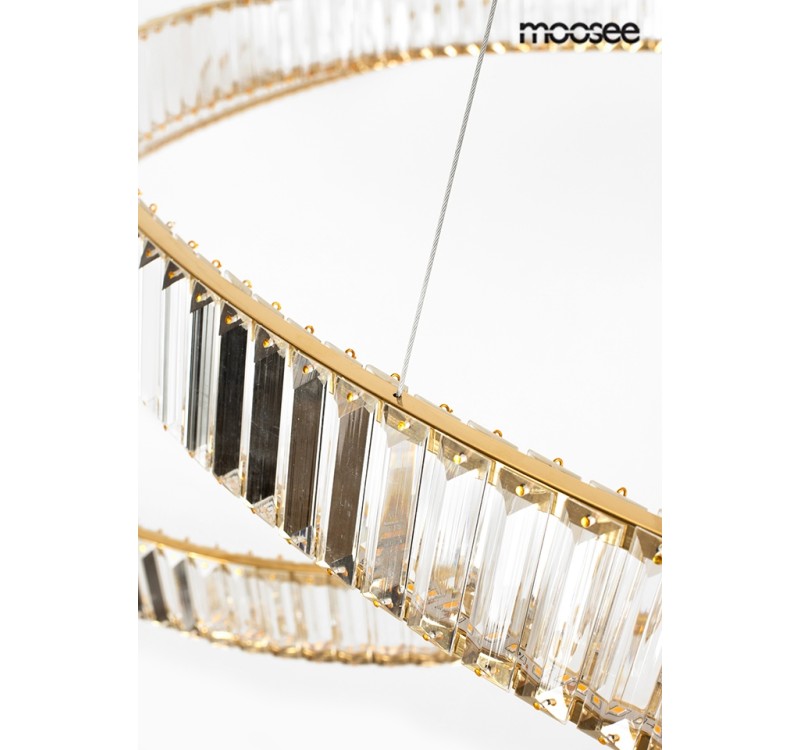 MOOSEE lampa wisząca WAVE 160A złota