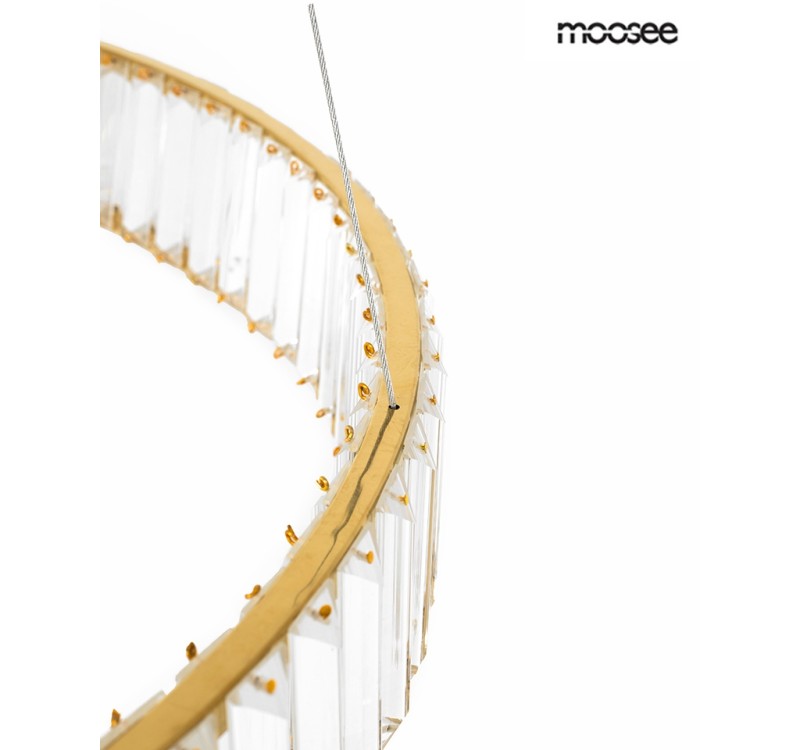 MOOSEE lampa wisząca WAVE 80 złota