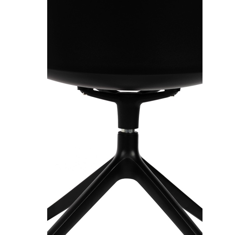 Krzesło biurowe obrotowe BRAZO czarne