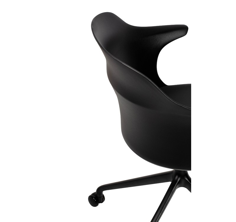 Krzesło biurowe obrotowe BRAZO czarne