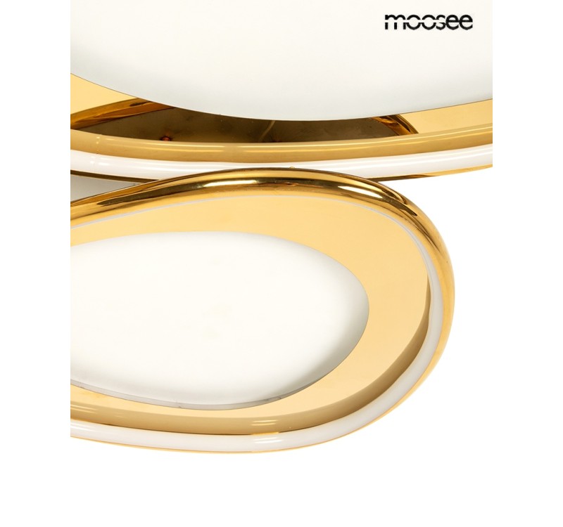 MOOSEE lampa sufitowa / plafon CELL 3     złota
