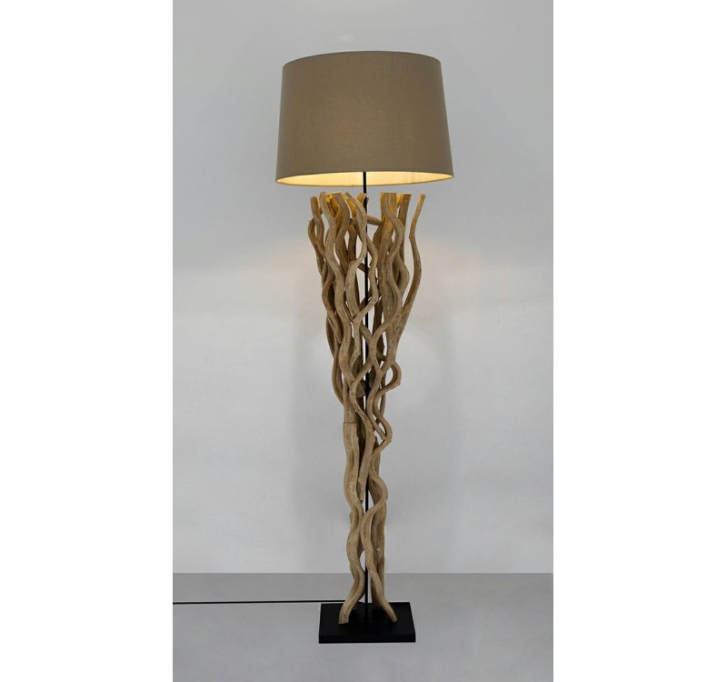 KARE lampa podłogowa SCULTRA naturalna