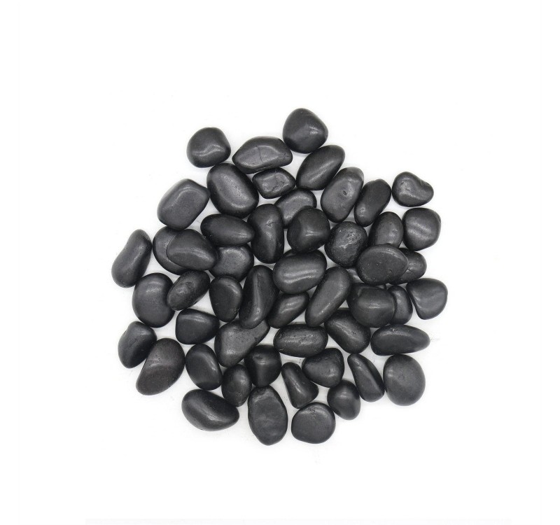 Kamień dekoracyjny ogrodowy 2-3 cm 1 kg   czarny