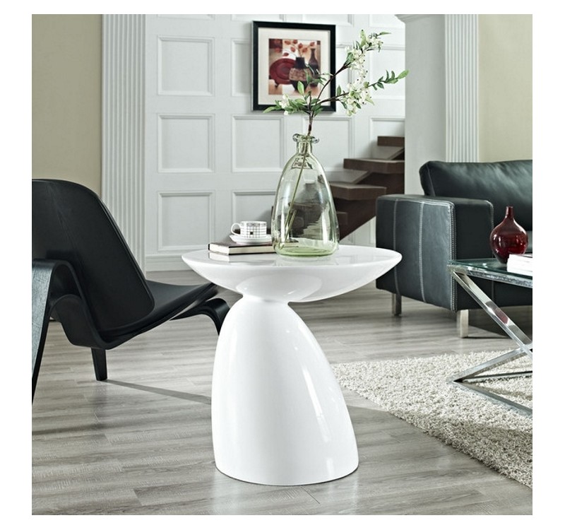 Stolik FUNGO biały -  włókno szklane