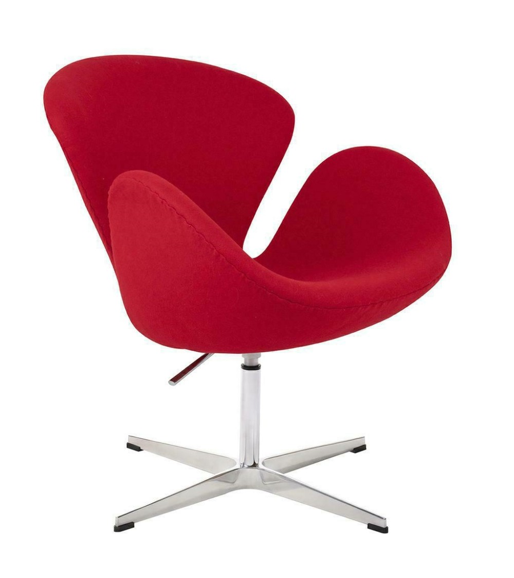 Fotel SWAN PREMIUM regulowany czerwony