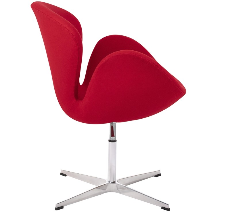 Fotel SWAN PREMIUM regulowany czerwony