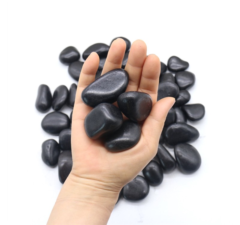 Kamień dekoracyjny ogrodowy 2-3 cm 5 kg   czarny