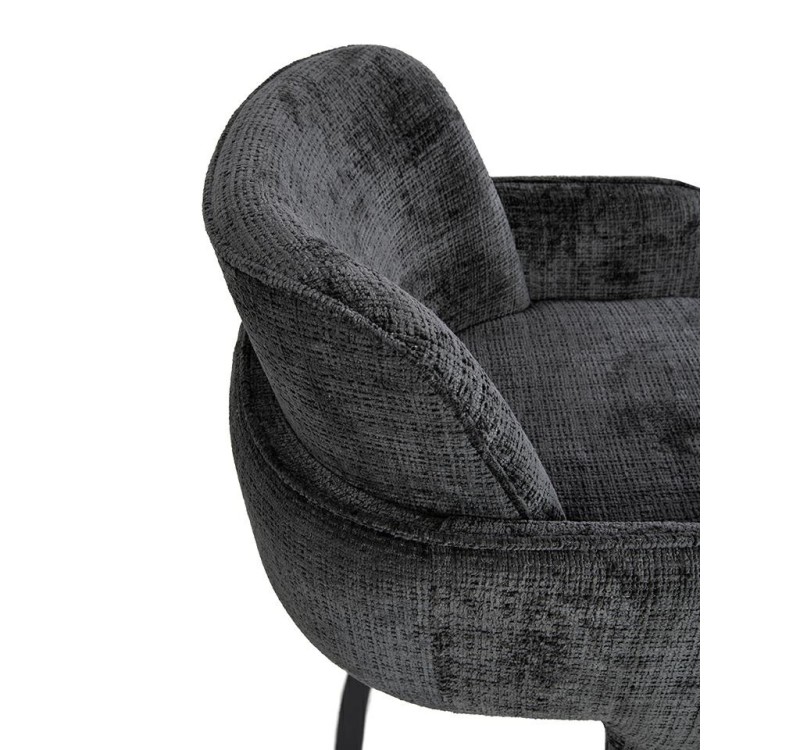 MaMaison krzesło barowe BORA czarne