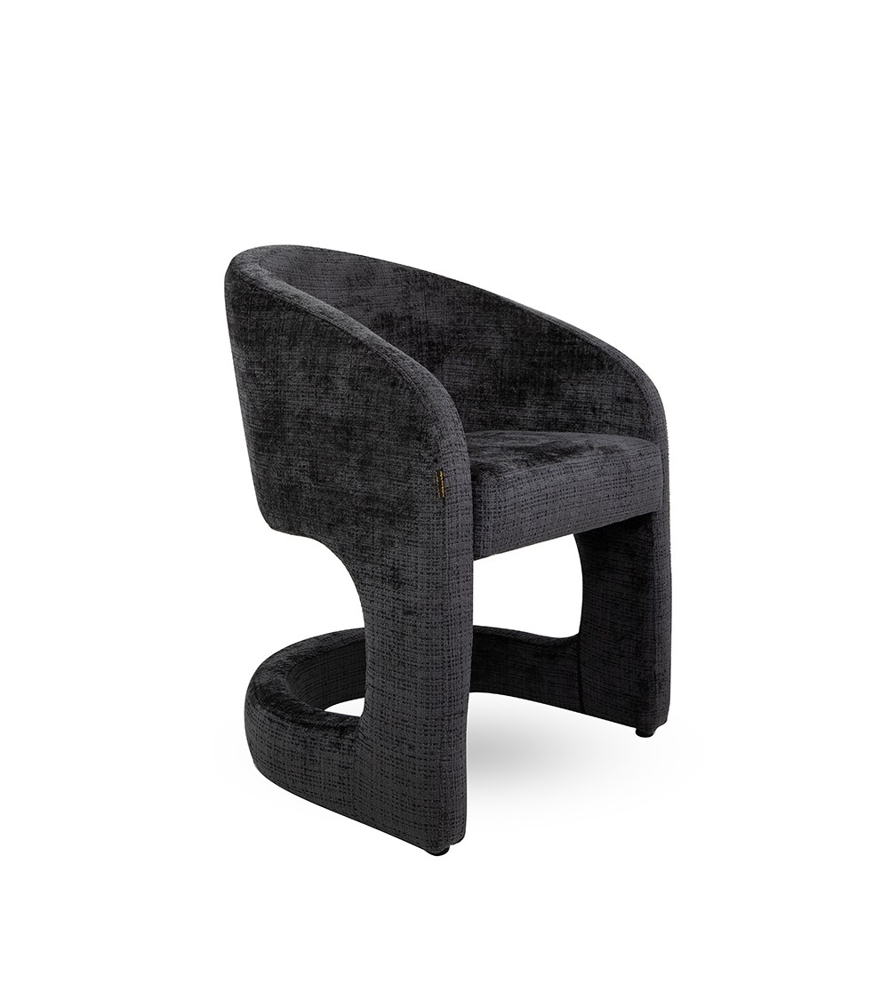 MaMaison krzesło SHELLY czarne