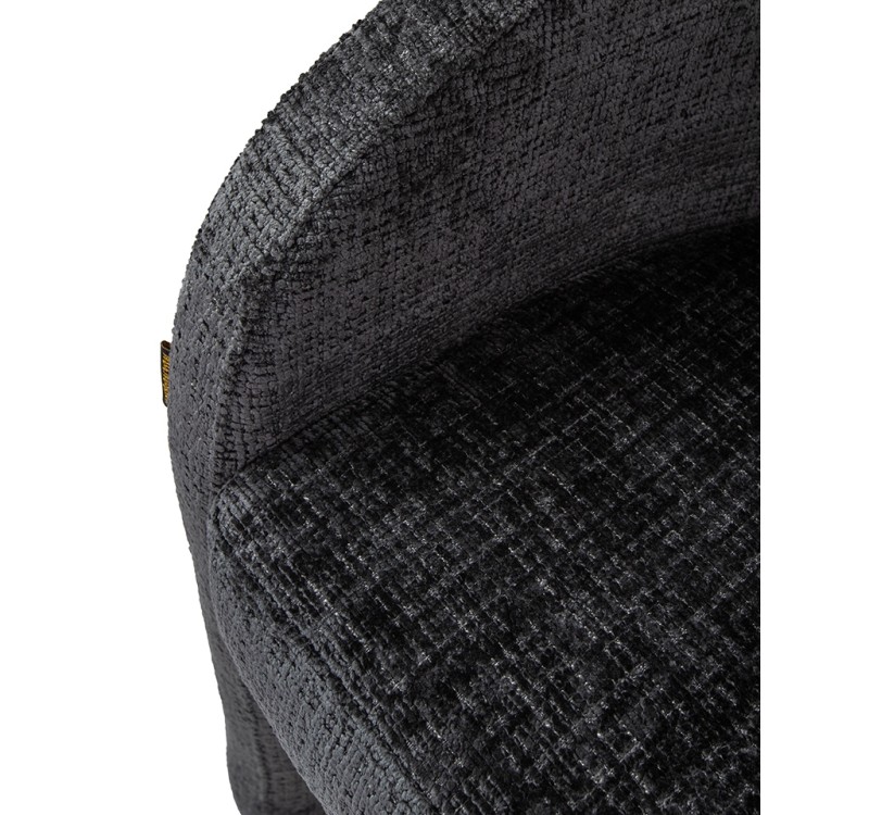 MaMaison krzesło SHELLY czarne