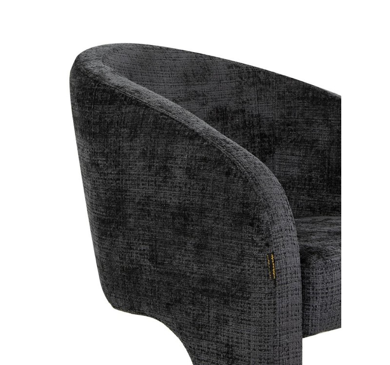 MaMaison krzesło SHELLY czarne