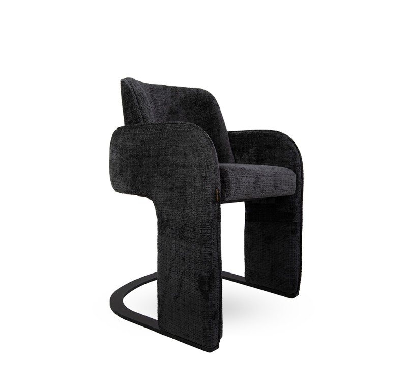 MaMaison krzesło BORA czarne